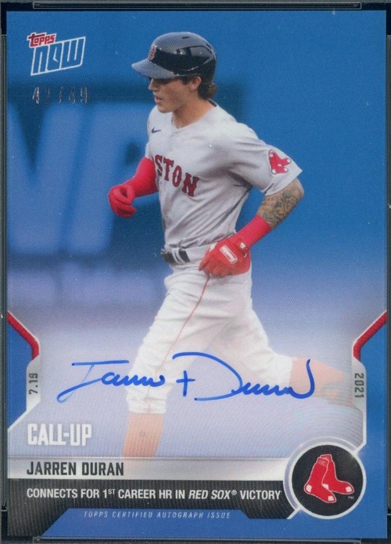 Jarren Duran [Autograph] #529B