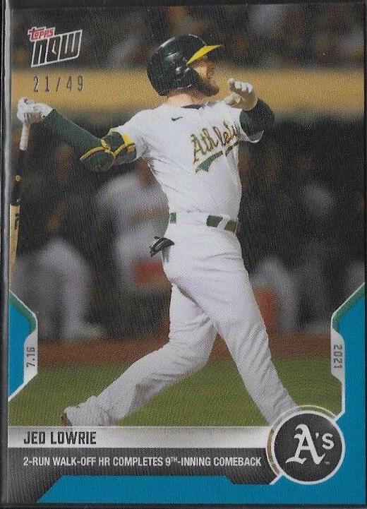 Jed Lowrie [Blue] #514
