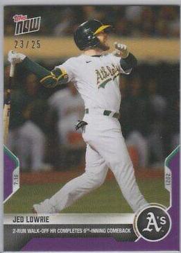 Jed Lowrie [Purple] #514