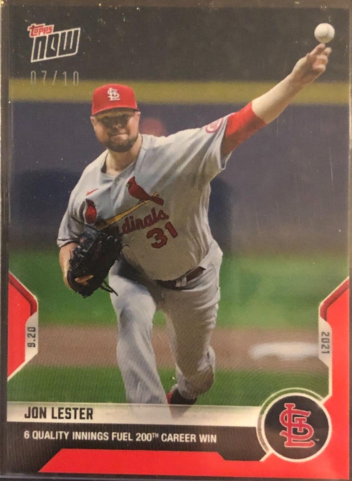 Jon Lester [Red] #834
