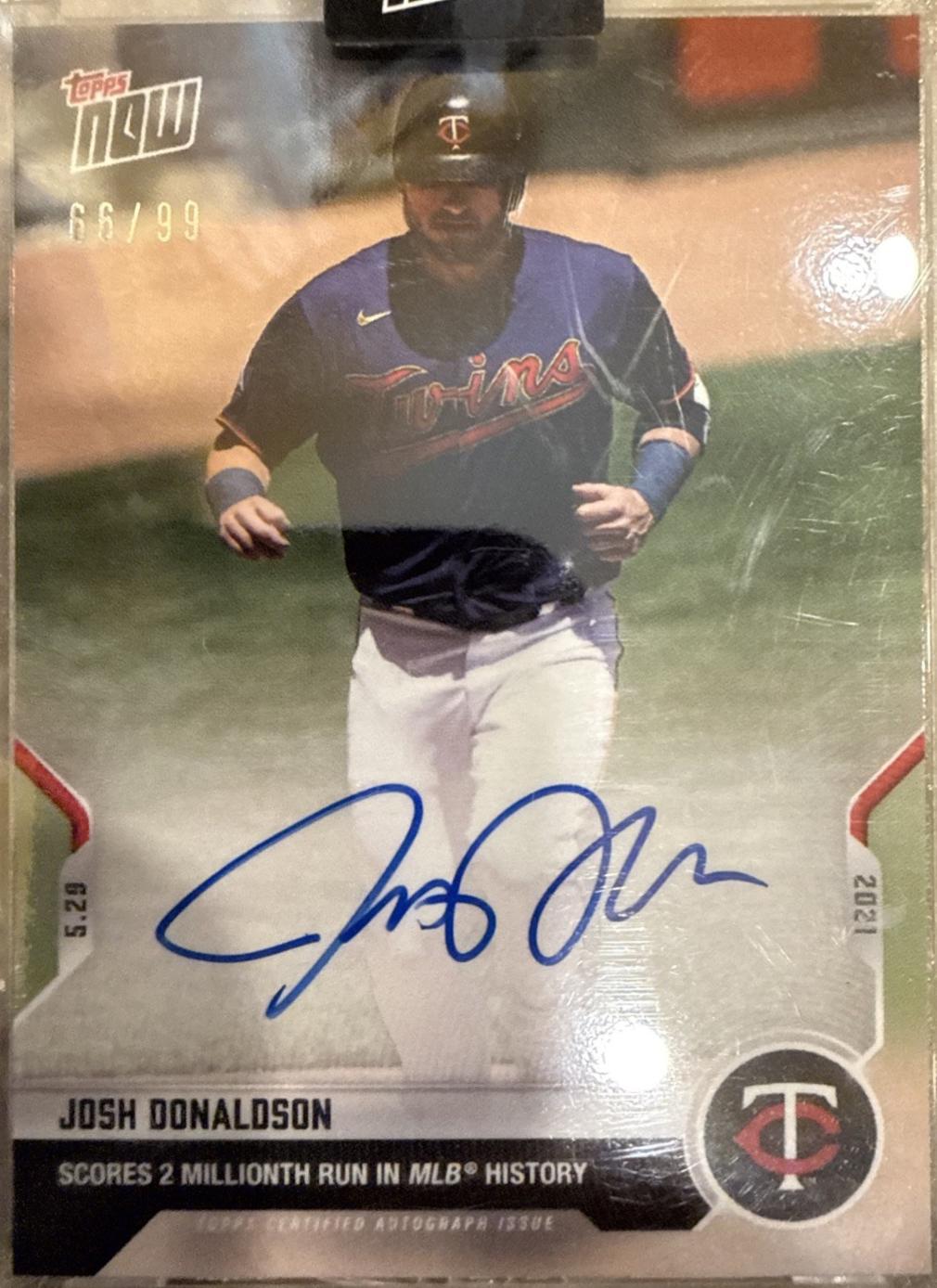 Josh Donaldson [Autograph] #281A