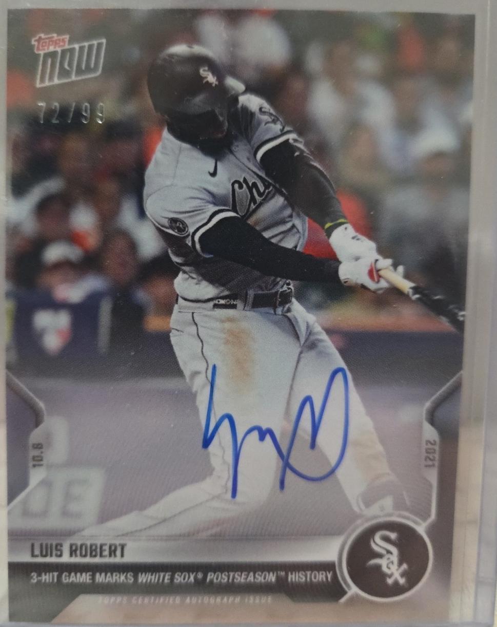 Luis Robert [Autograph] #929A