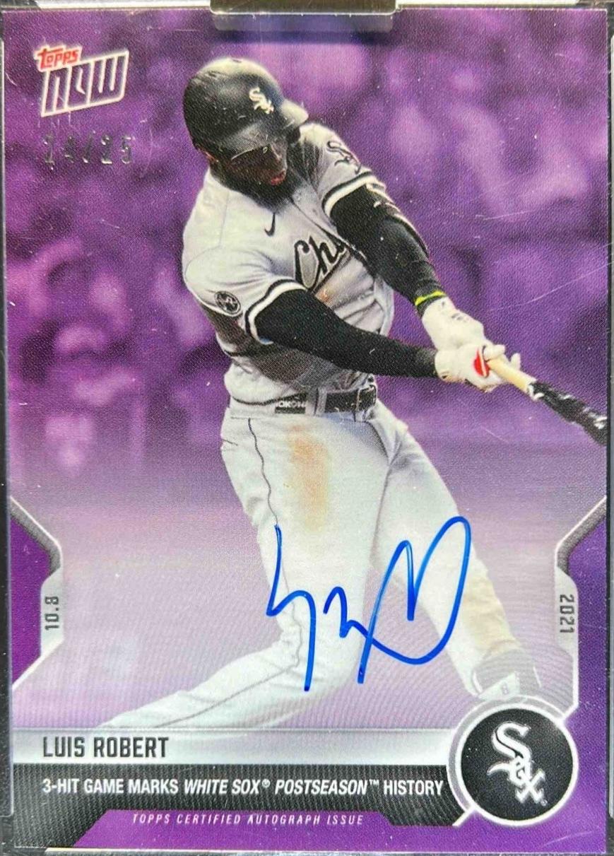 Luis Robert [Autograph] #929C