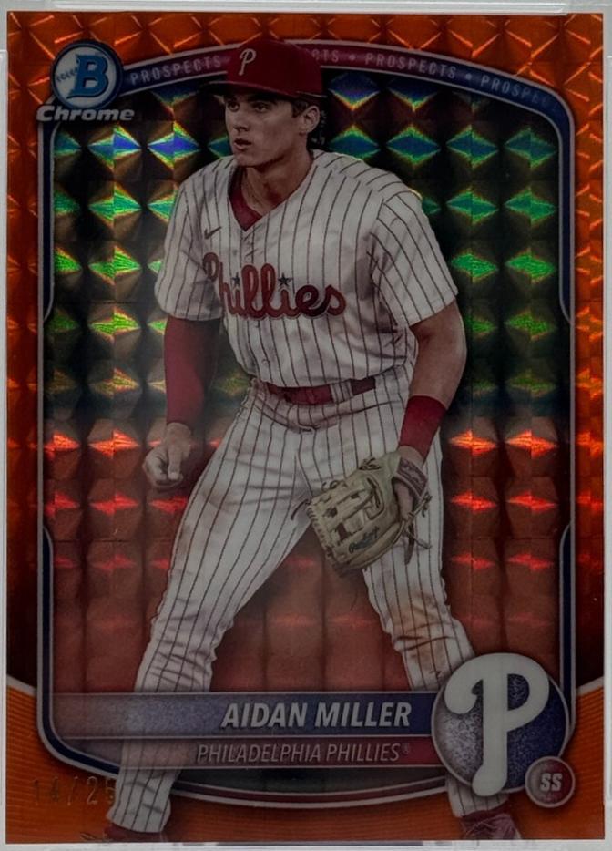 Aidan Miller [Orange Geometric] #BCP-54