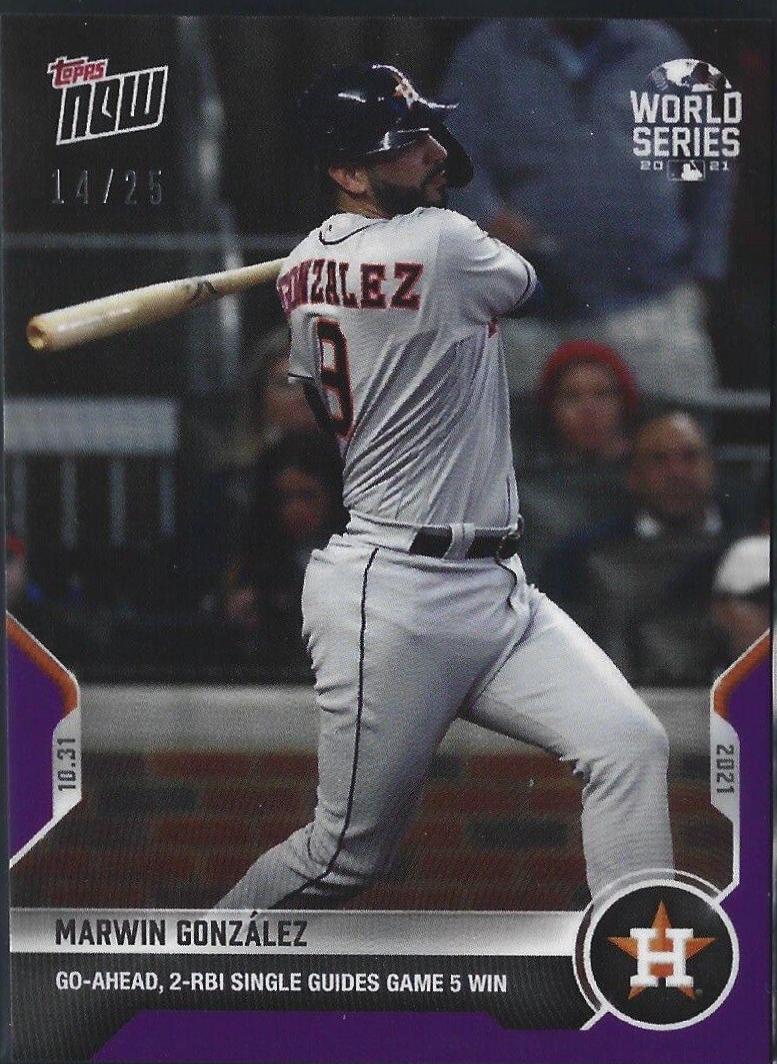 Marwin Gonzalez [Purple] #1034