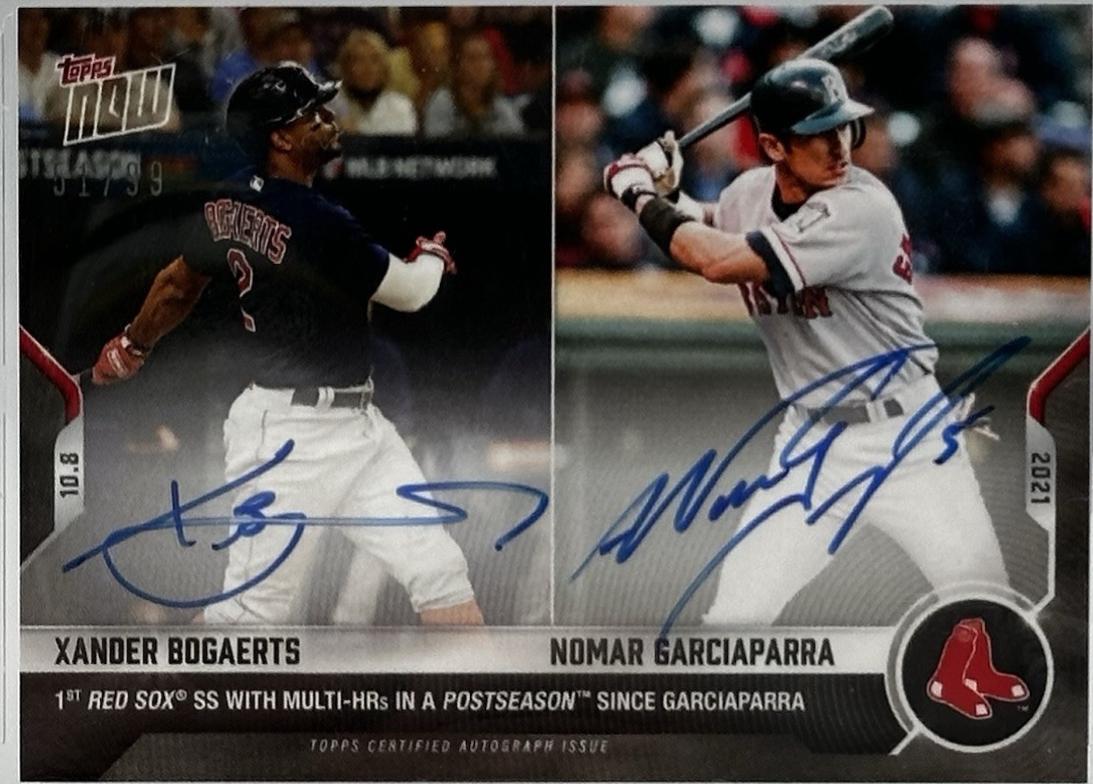 Xander Bogaerts / Nomar Garciaparra [Autograph] #933A