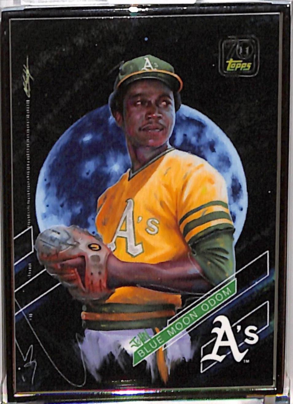 Blue Moon Odom [Artist Proof Silver Frame] #754