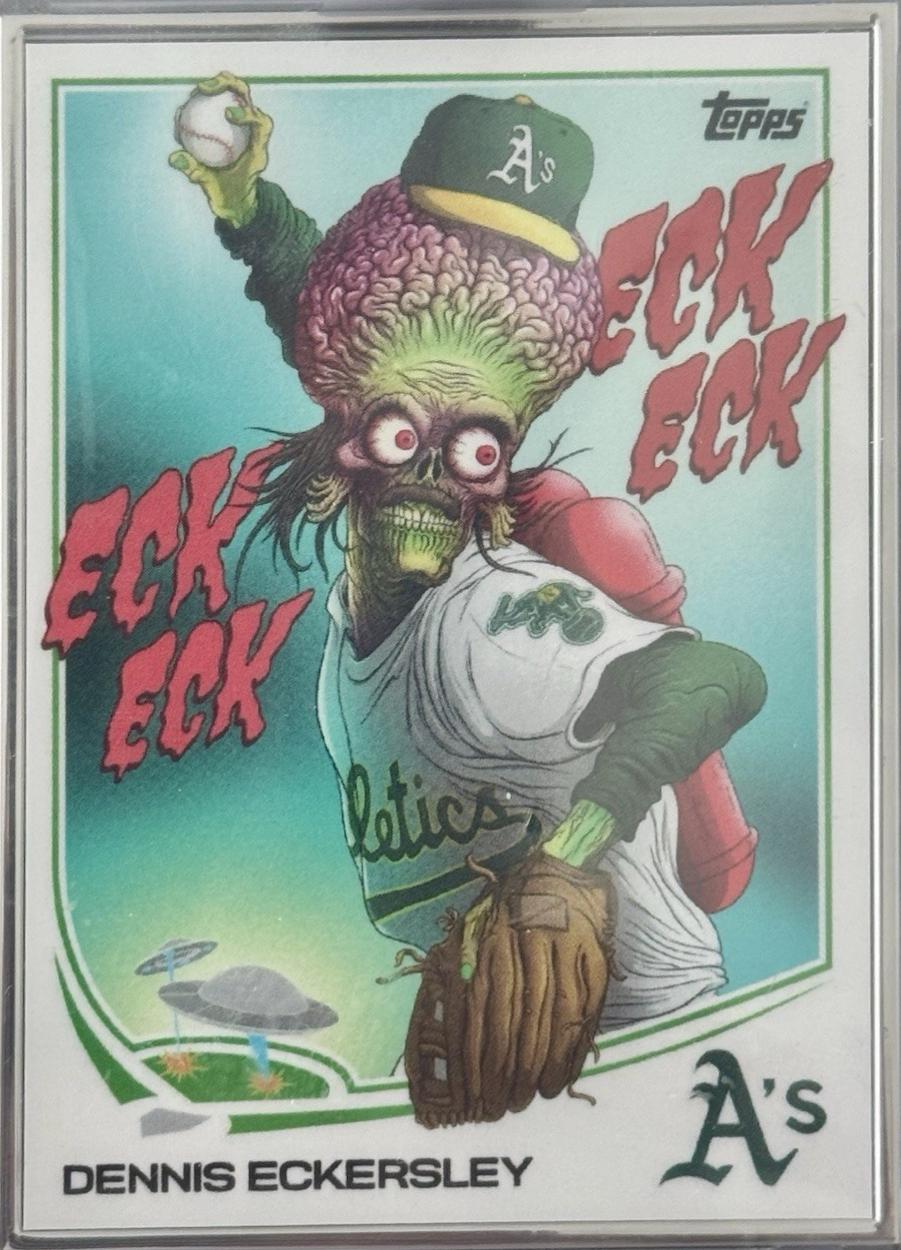 Dennis Eckersley [Artist Proof Silver Frame] #257