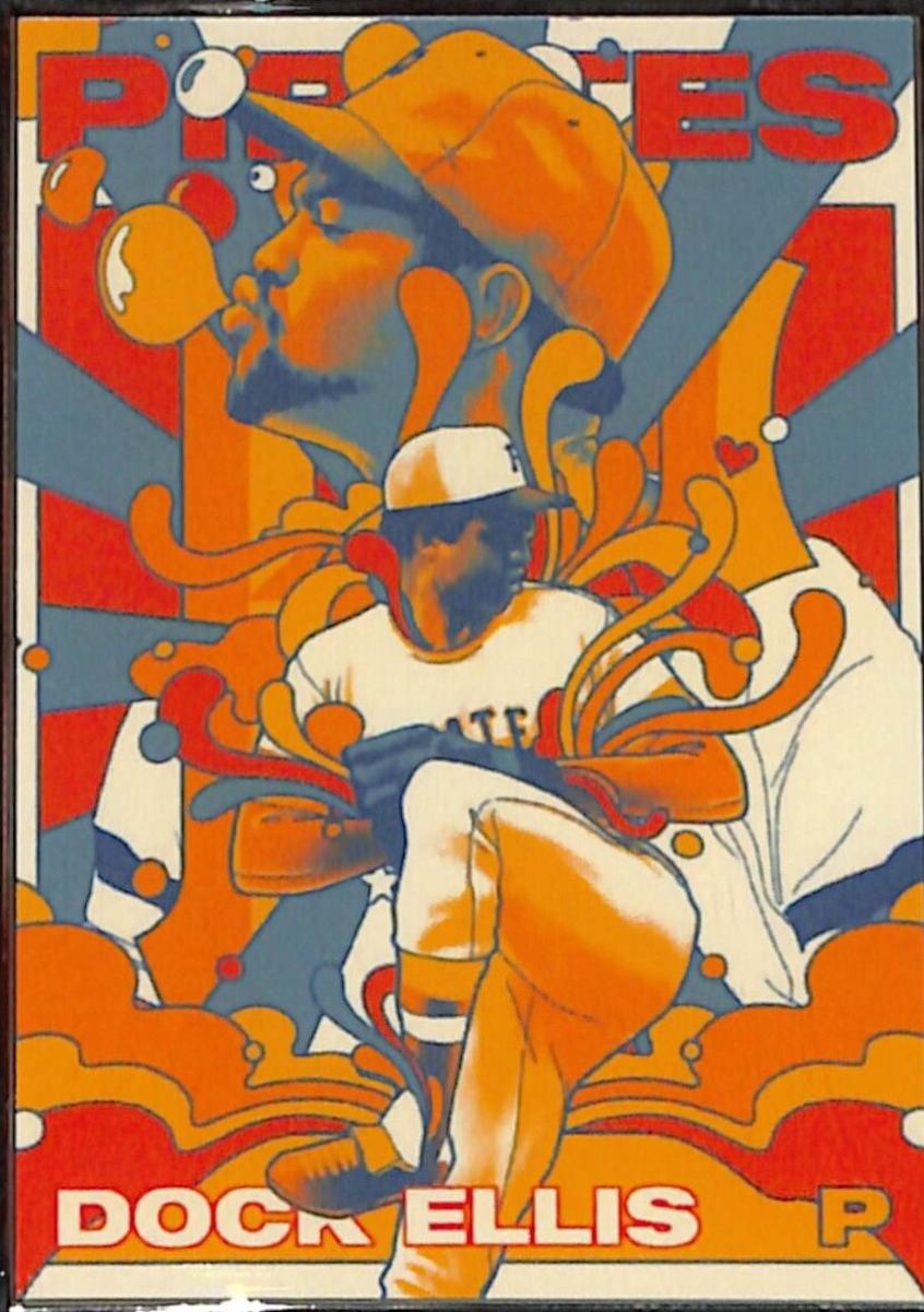 Dock Ellis [Artist Proof Silver Frame] #408