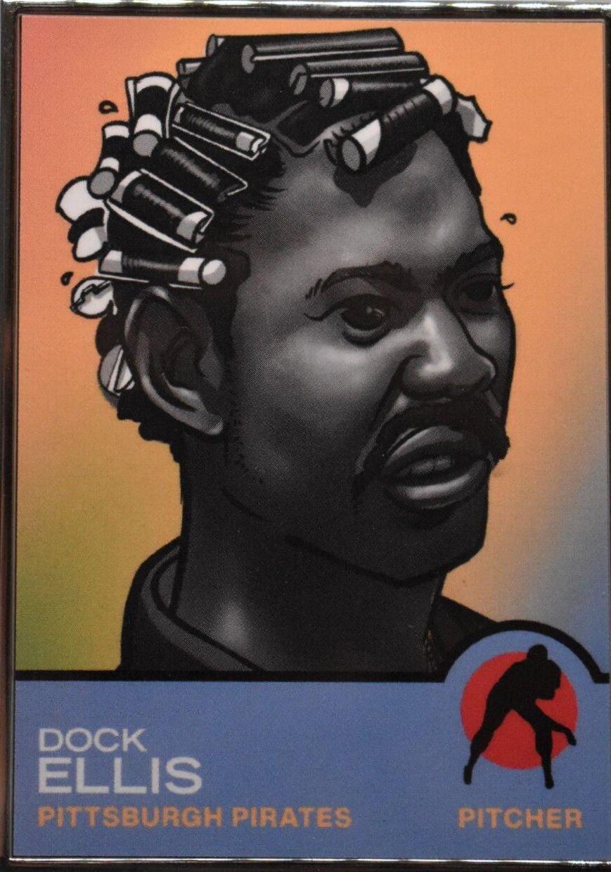Dock Ellis [Artist Proof Silver Frame] #546
