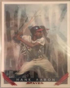 Hank Aaron [Artist Proof Silver Frame] #23