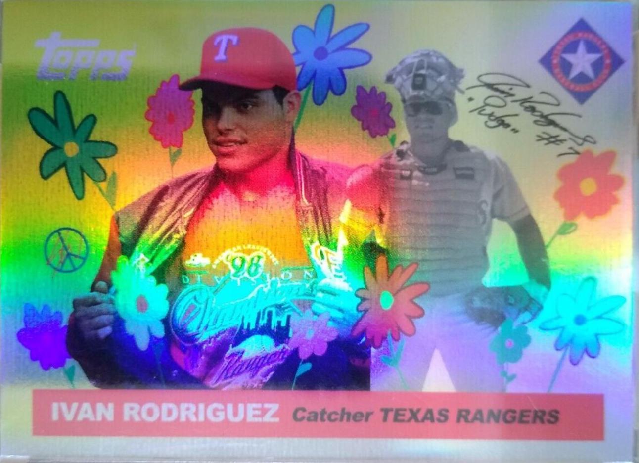 Ivan Rodriguez [Rainbow Foil] #356