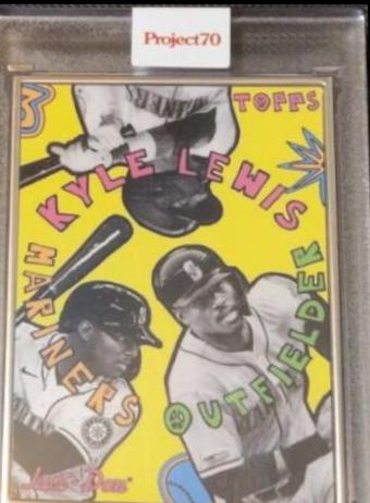 Kyle Lewis [Artist Proof Silver Frame] #398