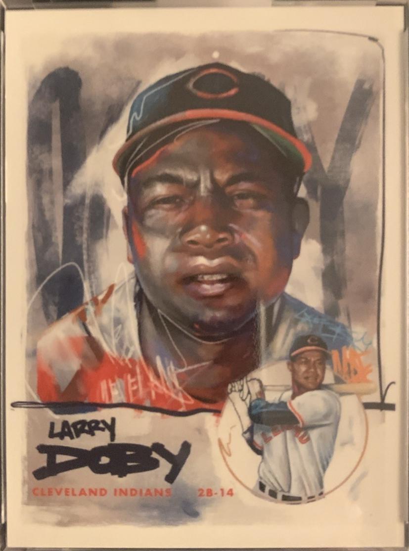 Larry Doby [Gold Frame] #156