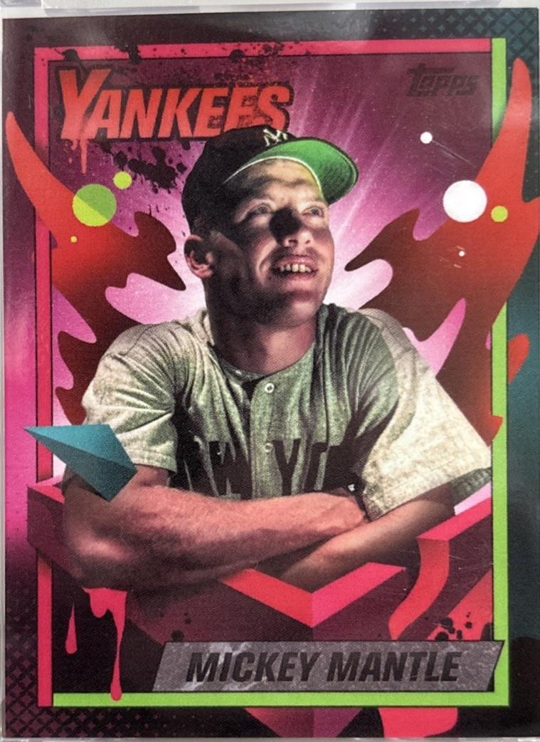 Mickey Mantle [Gold Frame] #328