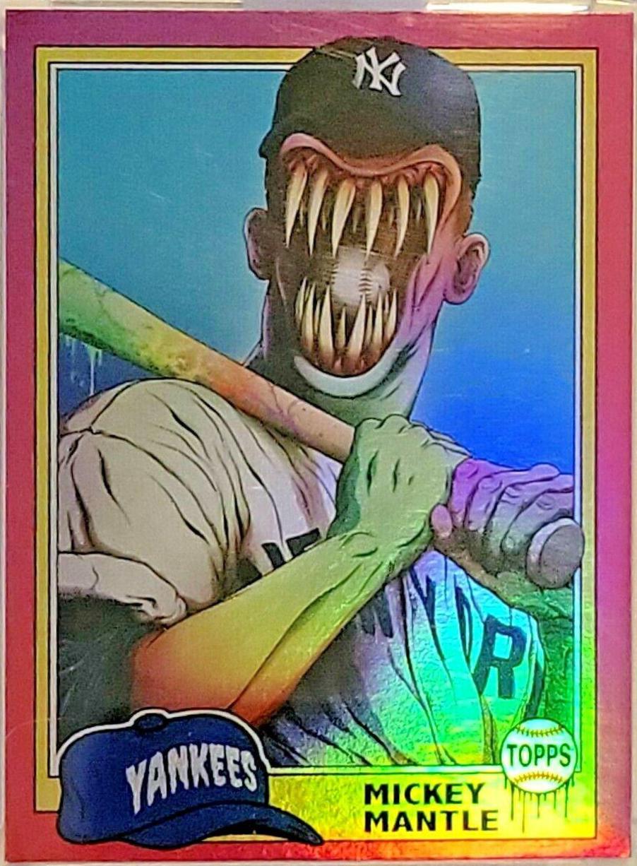Mickey Mantle [Rainbow Foil] #935