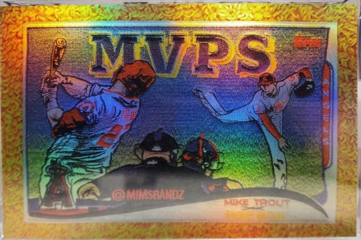 Mike Trout / Shohei Ohtani [Rainbow Foil] #829