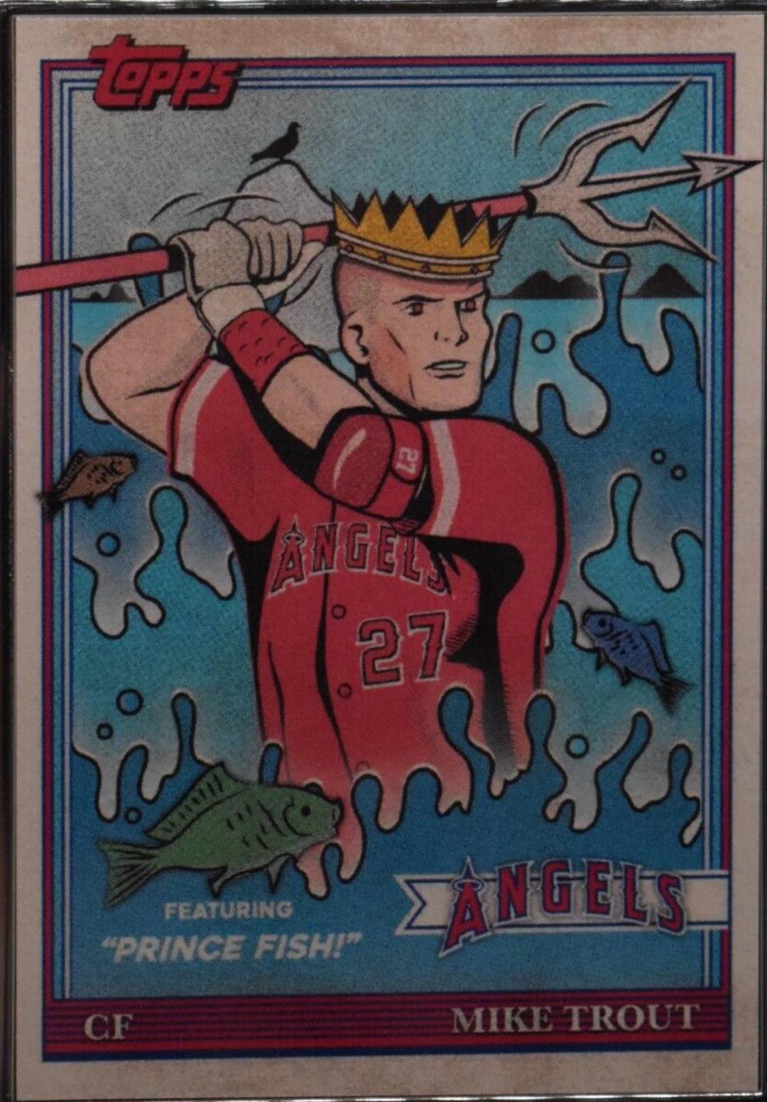 Mike Trout [Artist Proof Silver Frame] #558