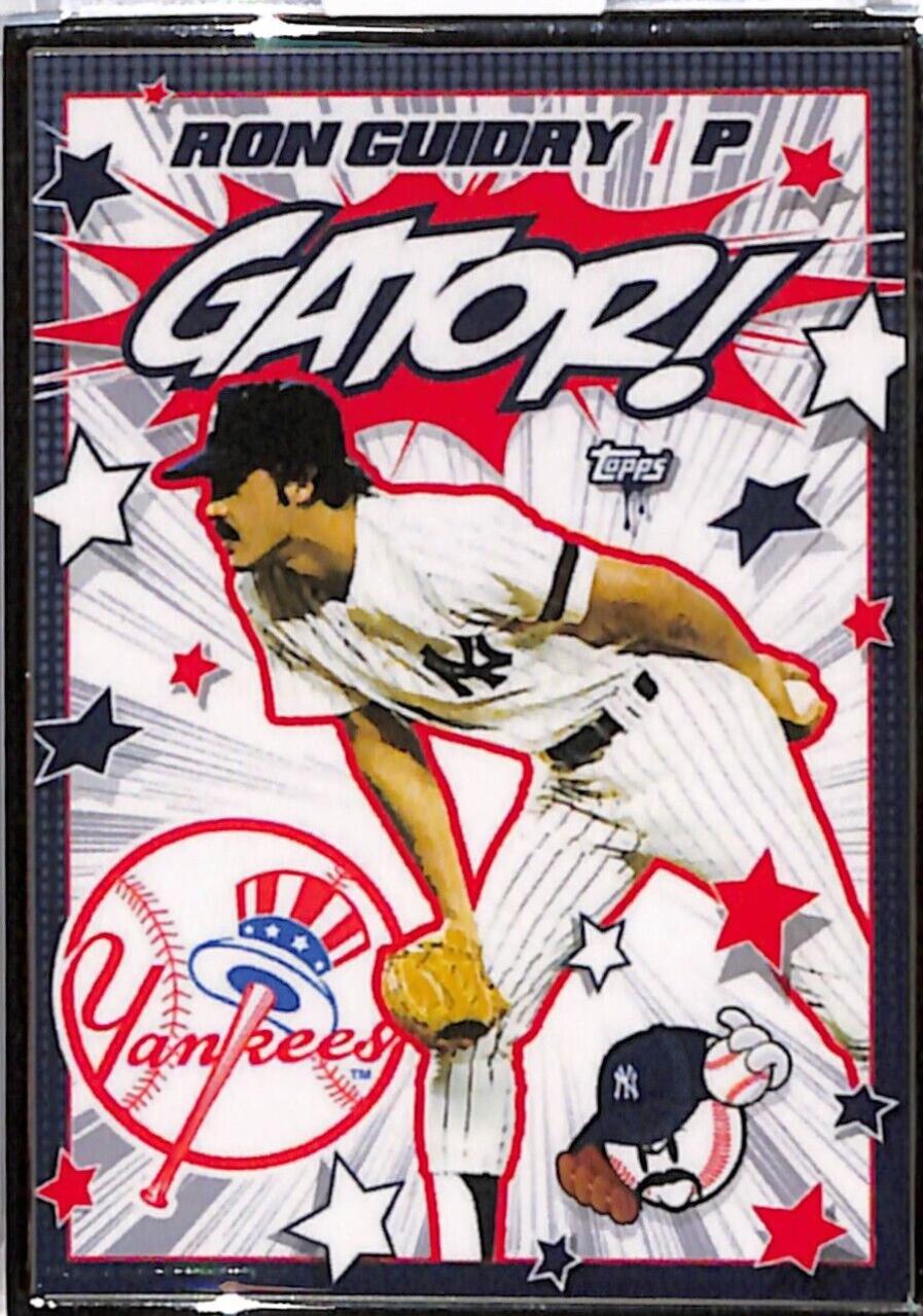 Ron Guidry [Artist Proof Silver Frame] #823