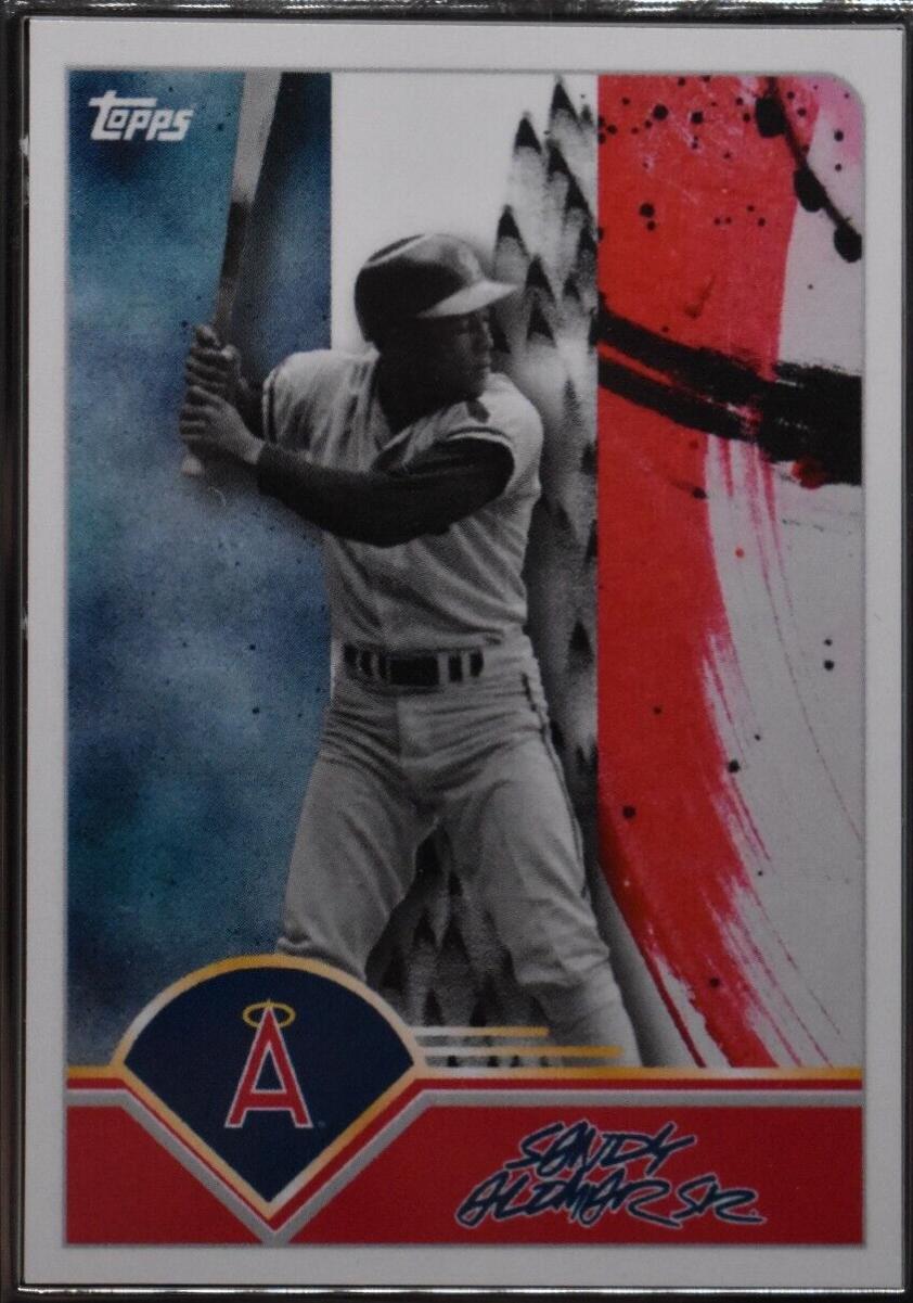 Sandy Alomar Sr. [Artist Proof Silver Frame] #576