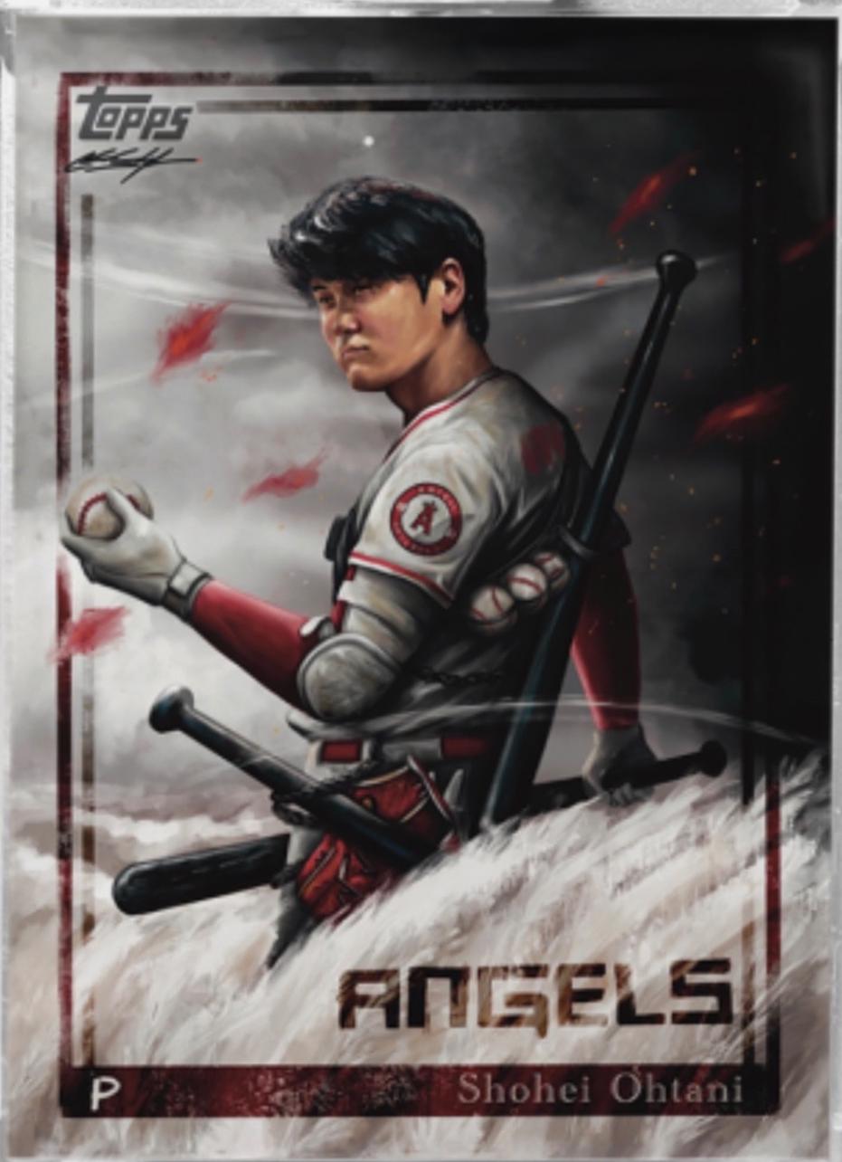 Shohei Ohtani [Artist Autograph] #491