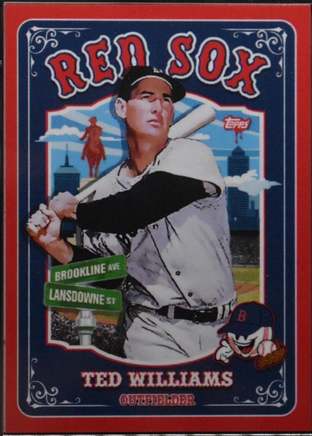 Ted Williams [Artist Proof Silver Frame] #865