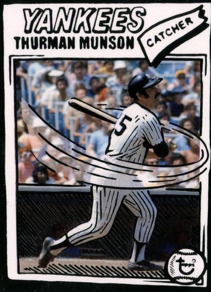 Thurman Munson [Artist Proof Silver Frame] #41