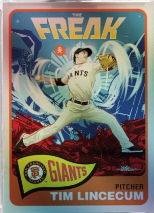 Tim Lincecum [Rainbow Foil] #191