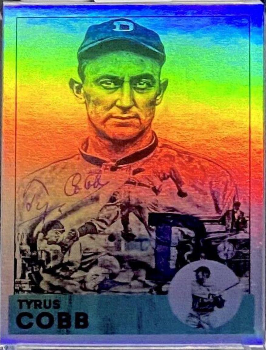 Ty Cobb [Rainbow Foil] #628