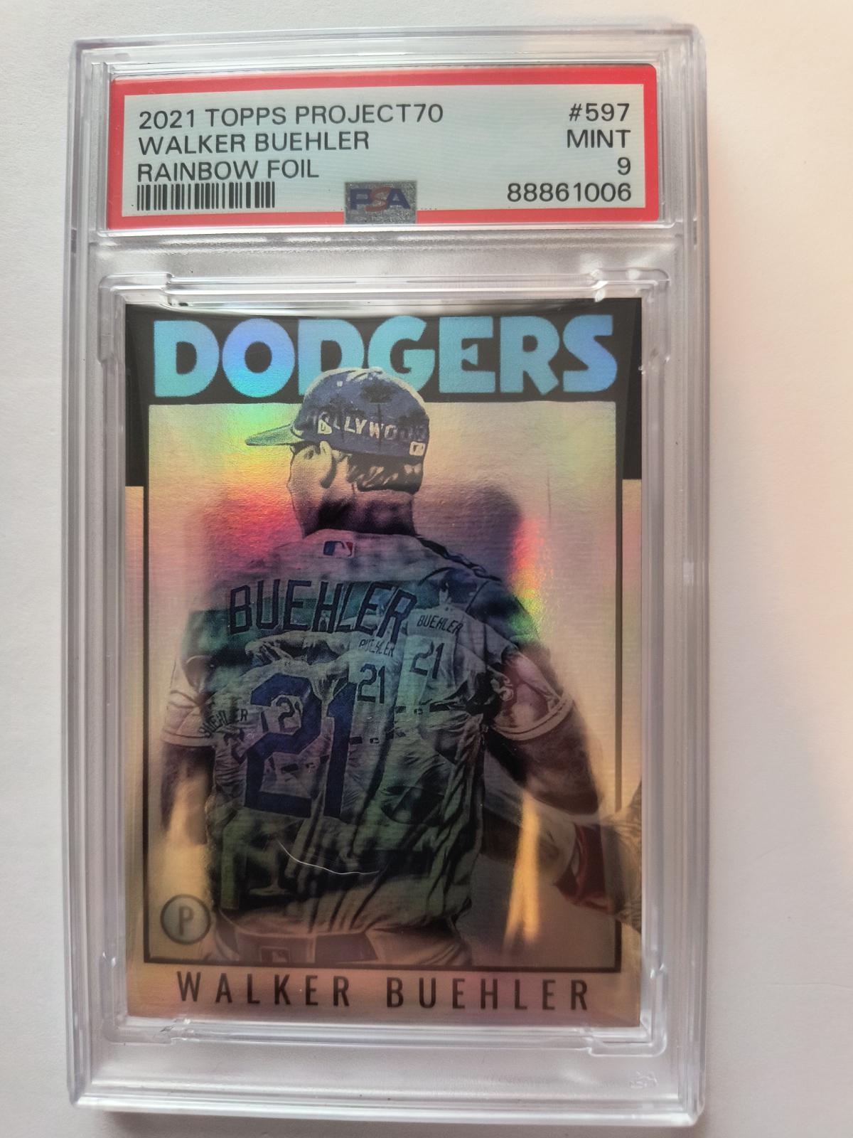Walker Buehler [Rainbow Foil] #597