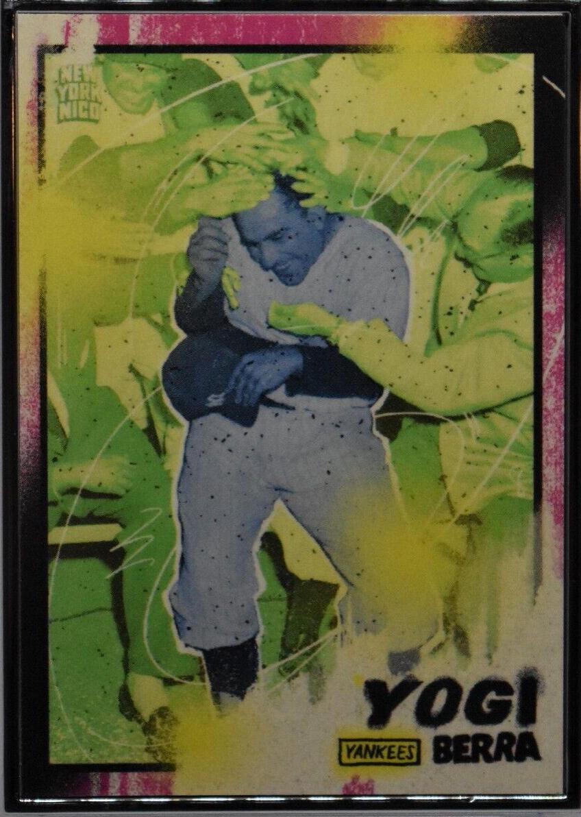 Yogi Berra [Artist Proof Silver Frame] #844