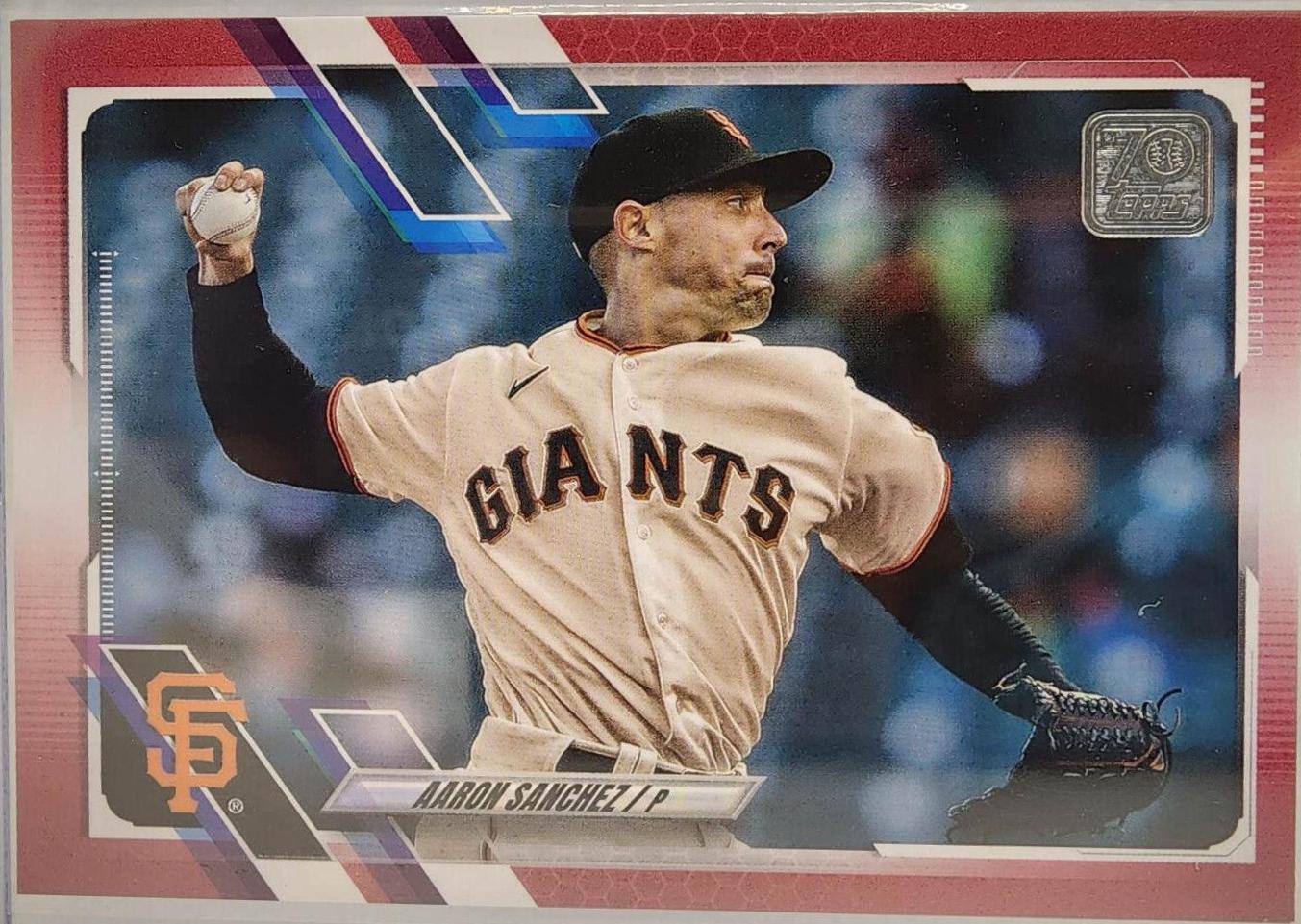 Aaron Sanchez [Mother's Day Hot Pink] #US240