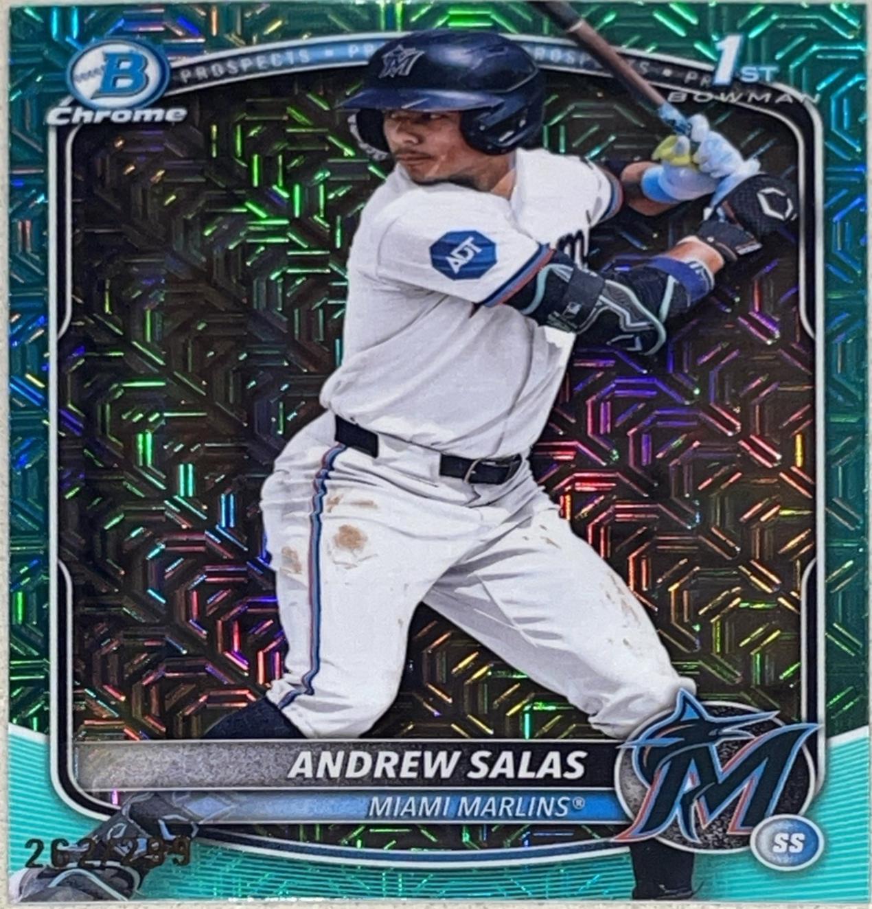 Andrew Salas [Aqua Mega Refractor] #BCP-156
