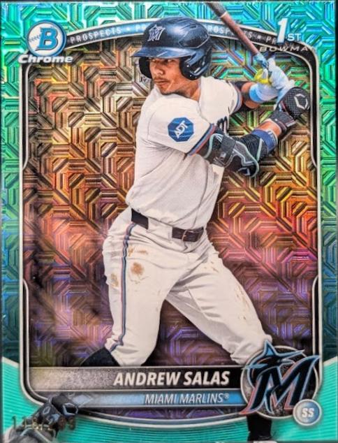 Andrew Salas [Green Mega Refractor] #BCP-156