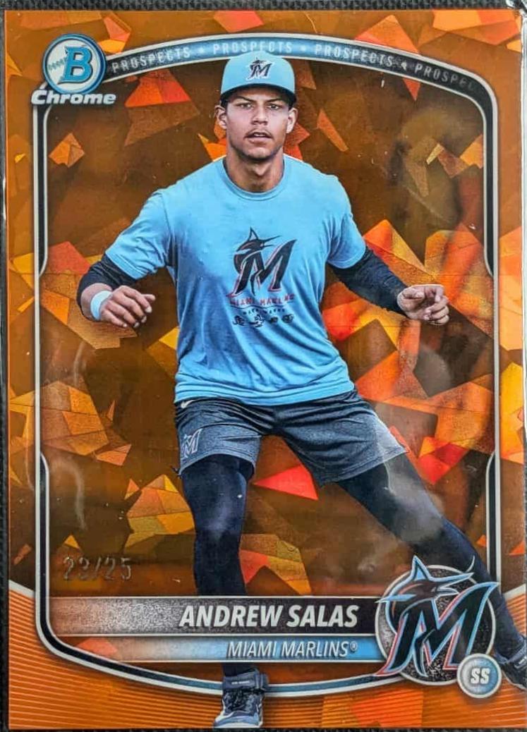 Andrew Salas [Orange Image Variation Sapphire] #BCP-156