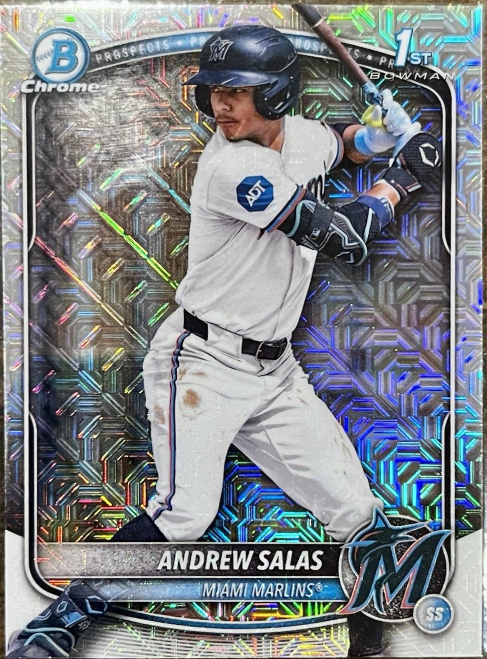 Andrew Salas [Rose Gold Mojo Mega Refractor Variation] #BCP-156