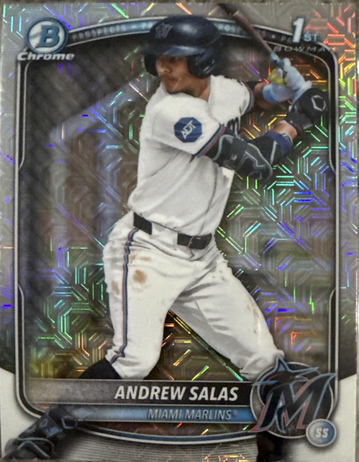 Andrew Salas [Rose Gold Mojo Mega Refractor] #BCP-156