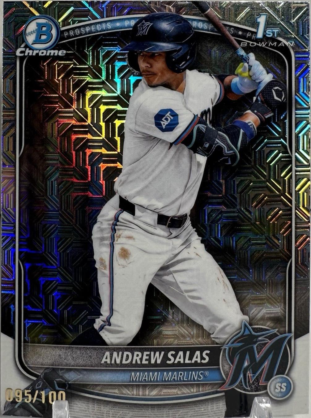 Andrew Salas [Steel Metal Mega Refractor] #BCP-156