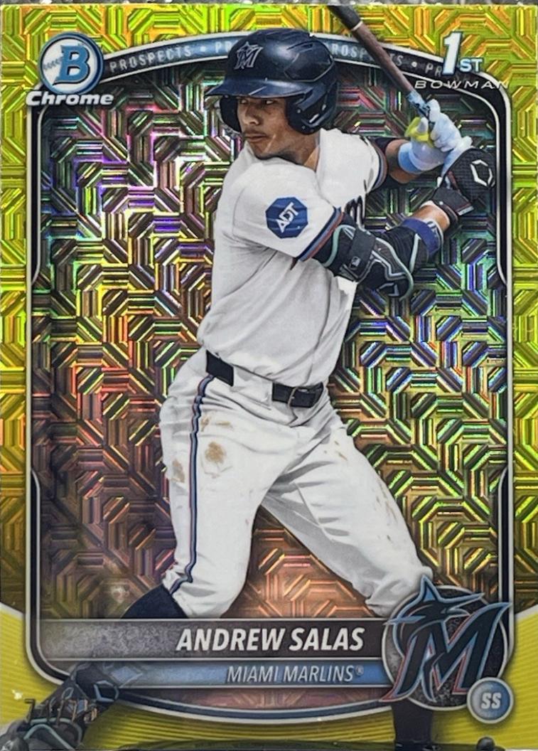 Andrew Salas [Yellow Mega Refractor] #BCP-156