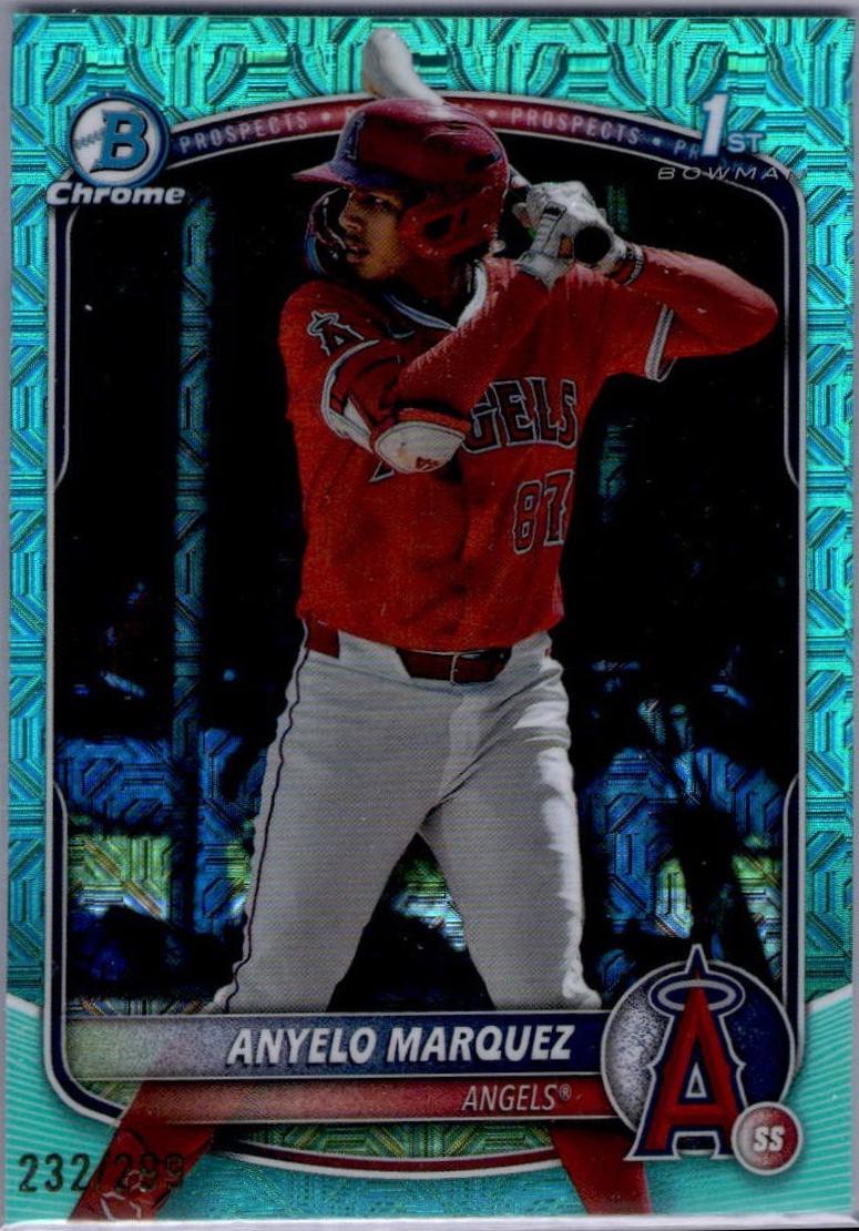 Anyelo Marquez [Aqua Mega Refractor] #BCP-201