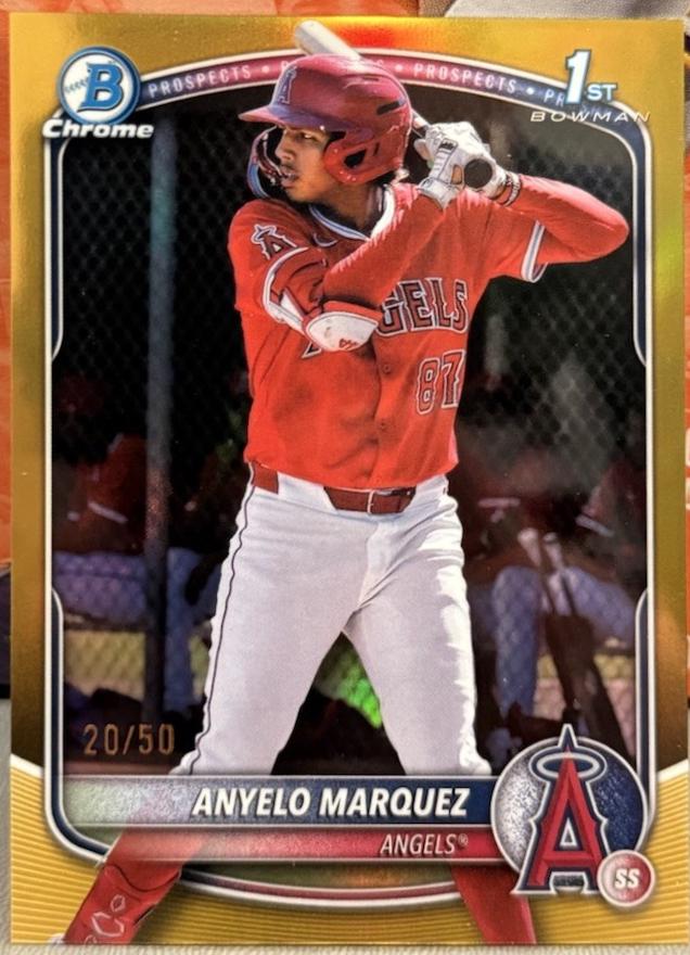 Anyelo Marquez [Gold Mega Refractor] #BCP-201
