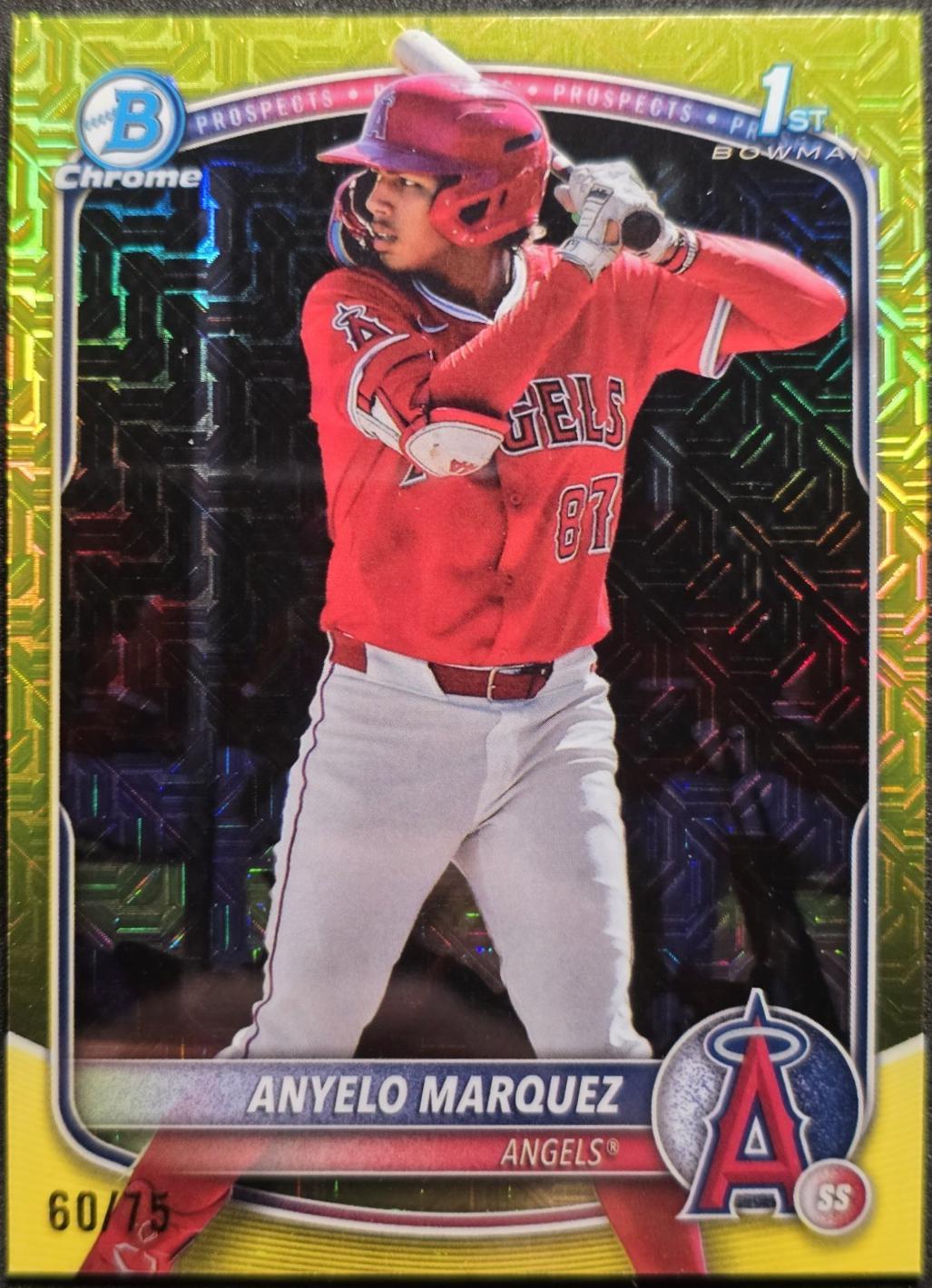 Anyelo Marquez [Yellow Mega Refractor] #BCP-201