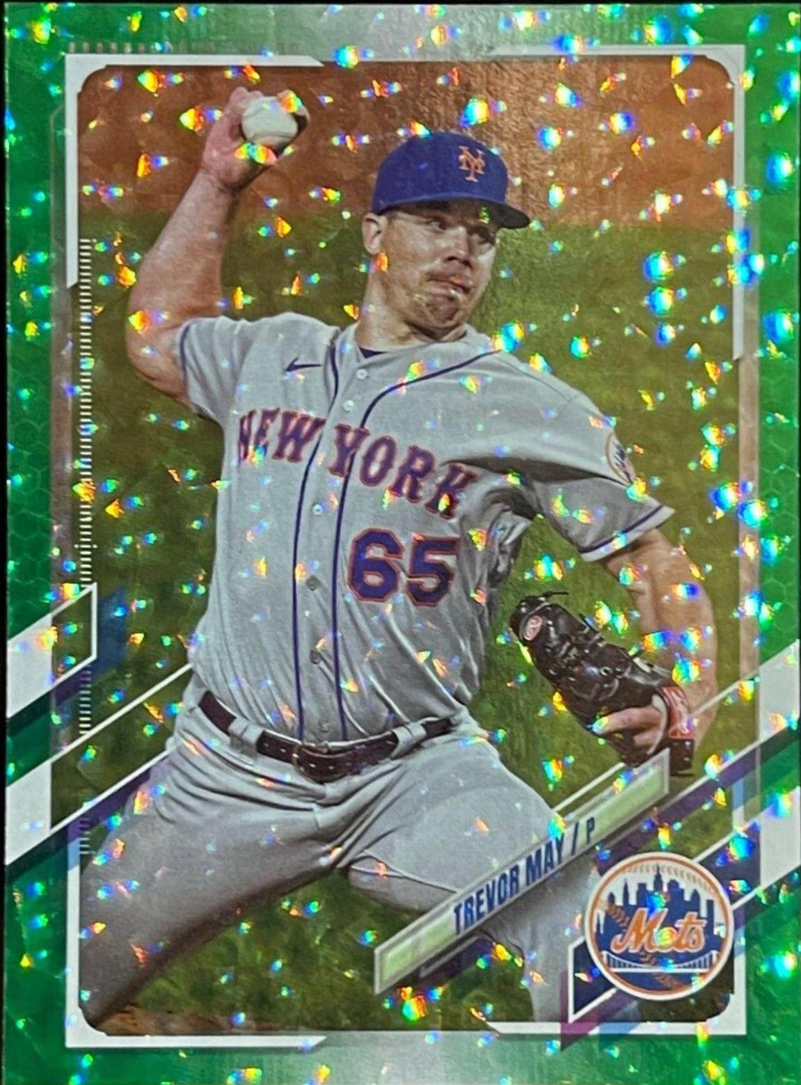 Trevor May [Green Foilboard] #US203