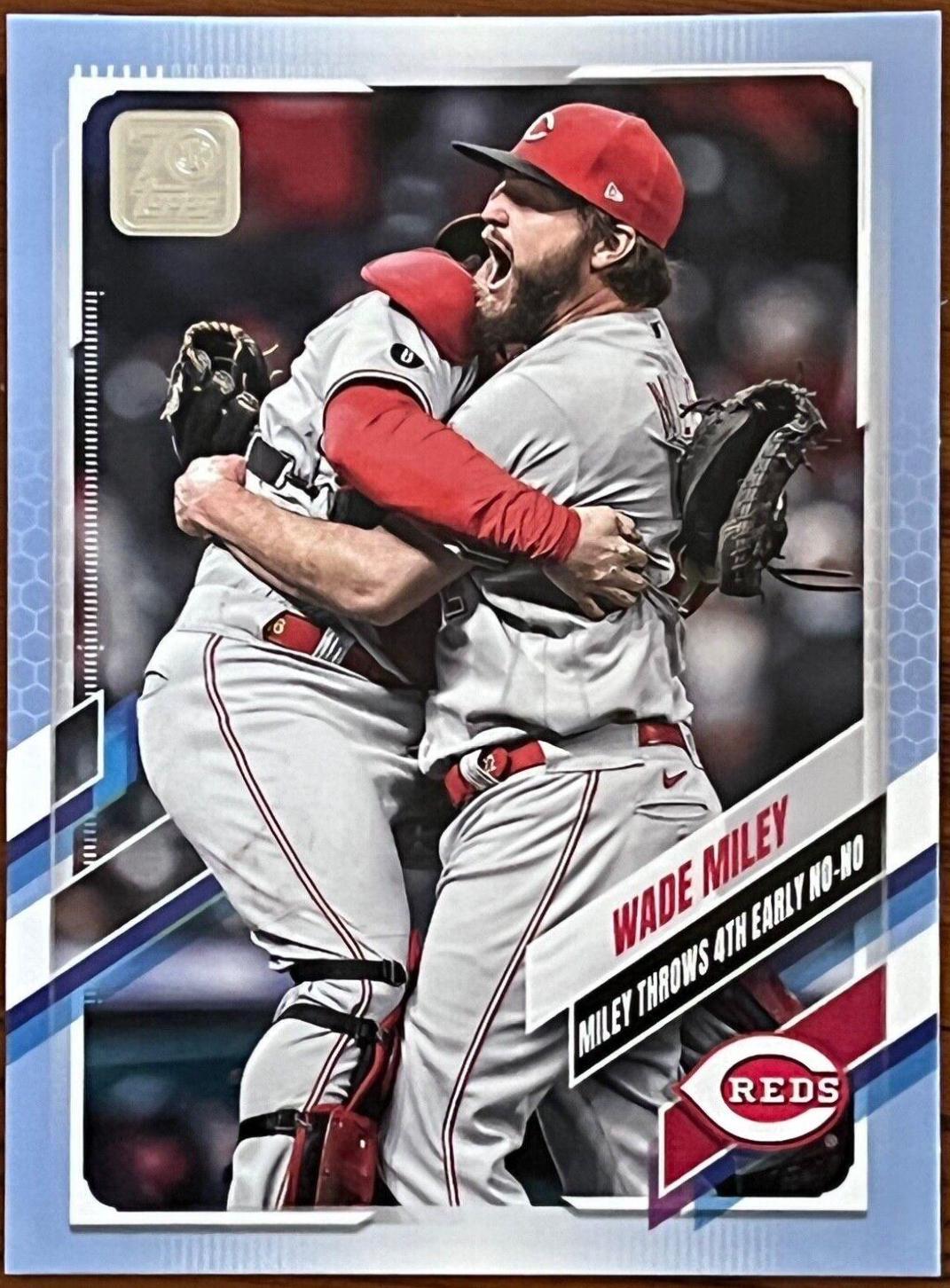 Wade Miley [Father's Day Powder Blue] #US36