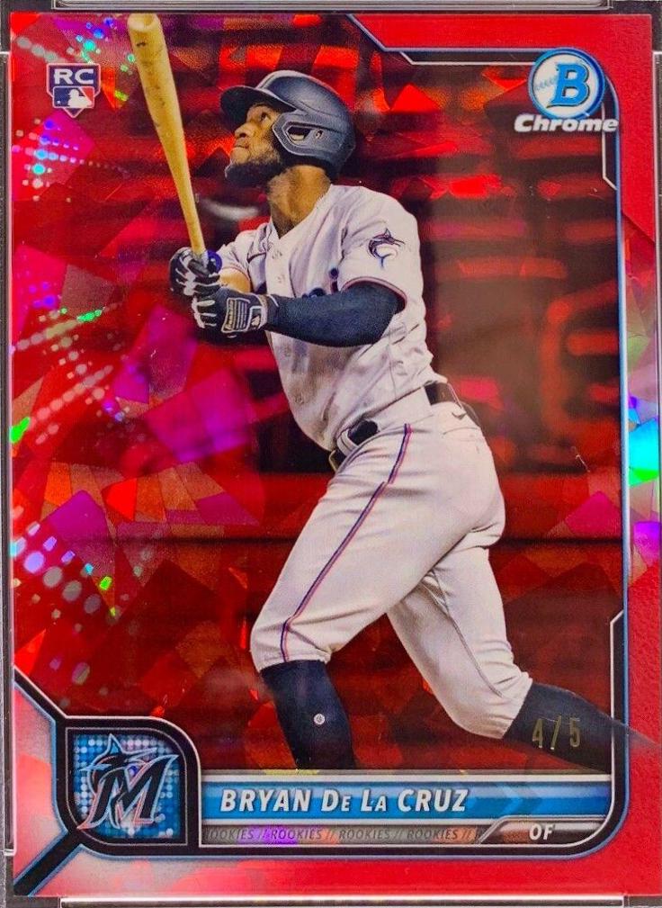 Bryan De La Cruz [Sapphire Red] #52