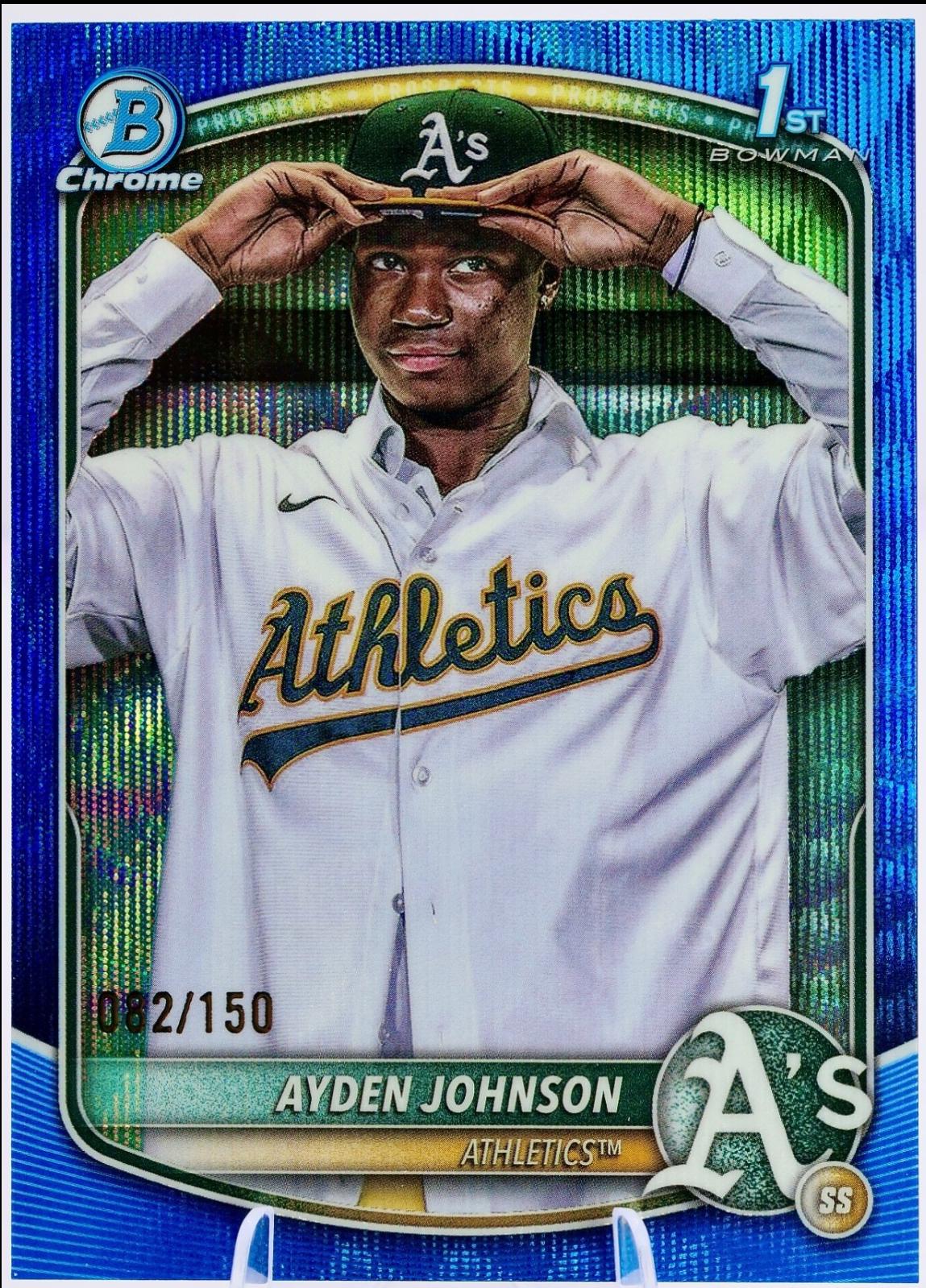 Ayden Johnson [Blue Mega Refractor] #BCP-197