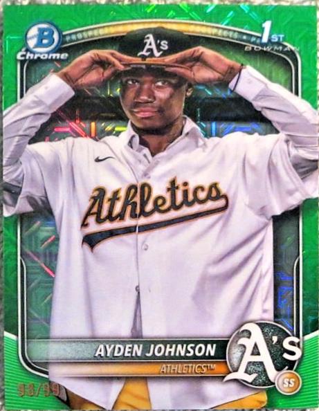 Ayden Johnson [Green Mega Refractor] #BCP-197
