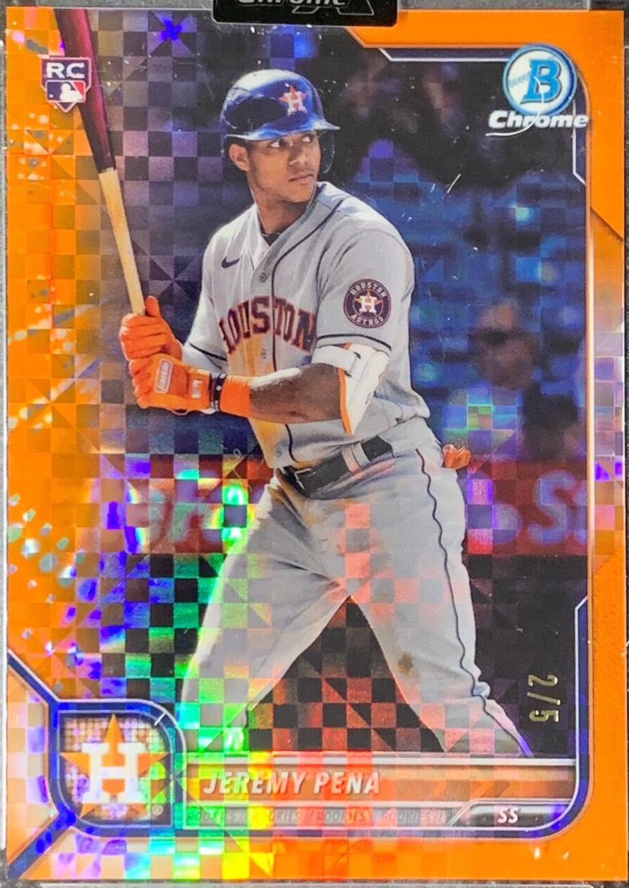 Jeremy Pena [X Orange] #35