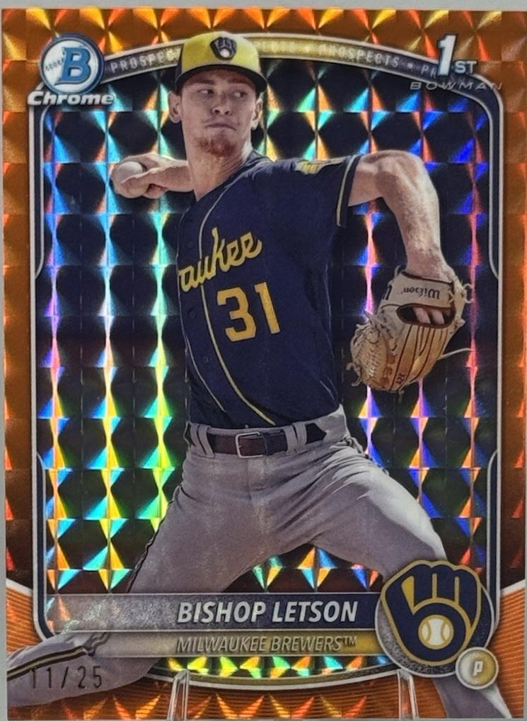 Bishop Letson [Orange Geometric] #BCP-30