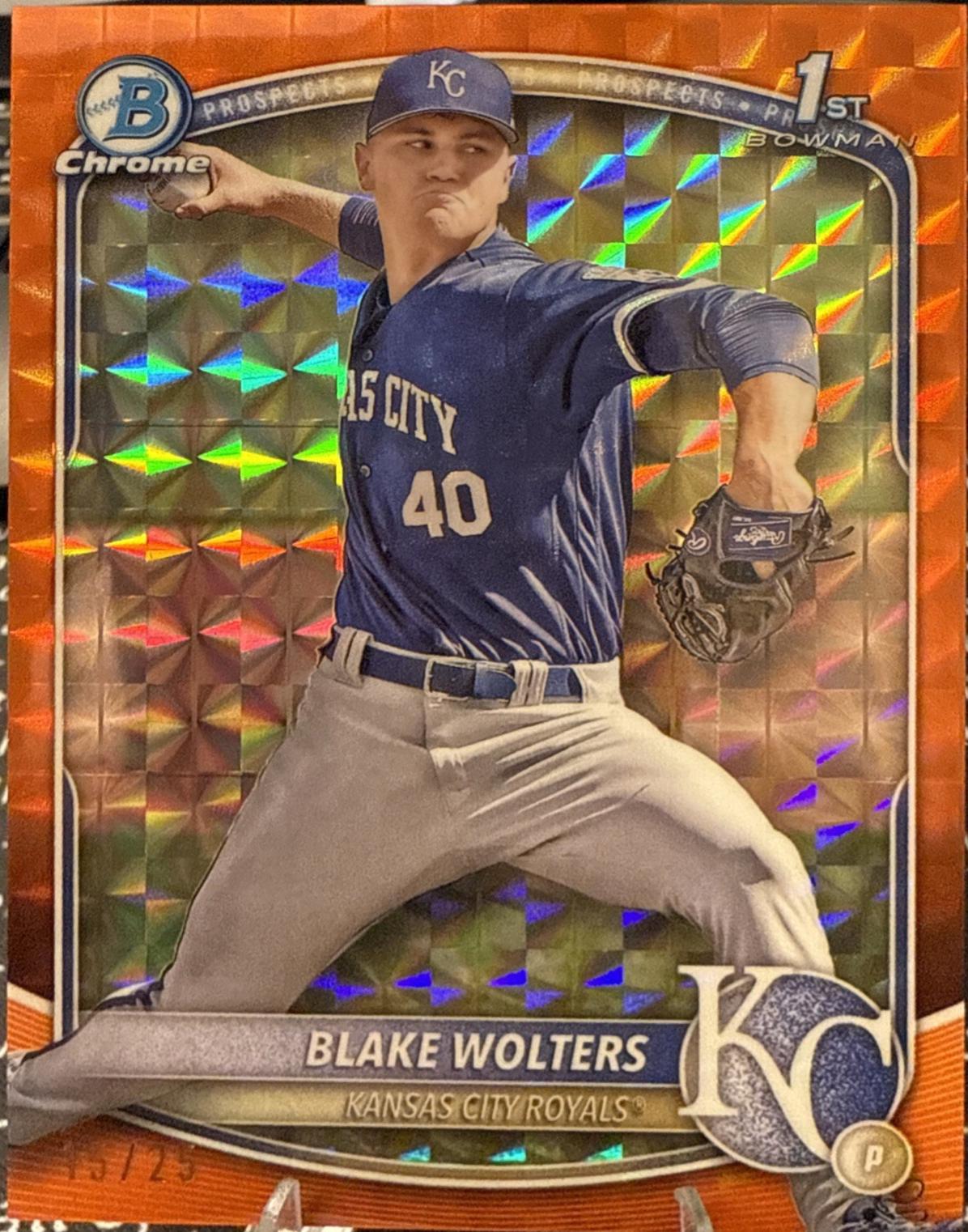 Blake Wolters [Orange Geometric] #BCP-76